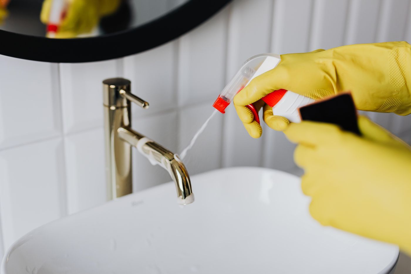 Interior curățat de echipa Cleanico